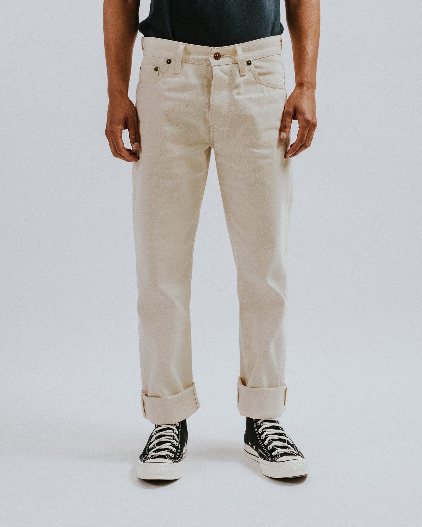 The Hack@ - Slim Fit - Ecru Denim.