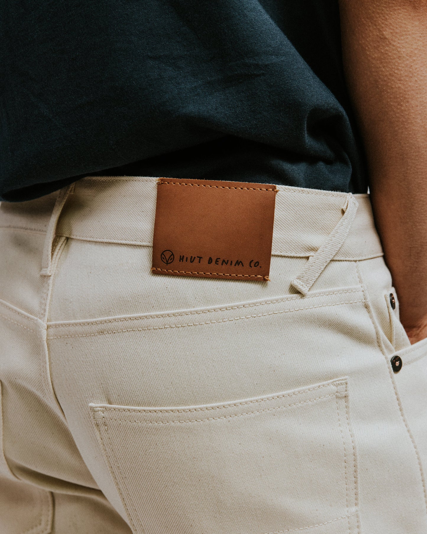 The Work@ - Regular Fit -  Ecru Denim.