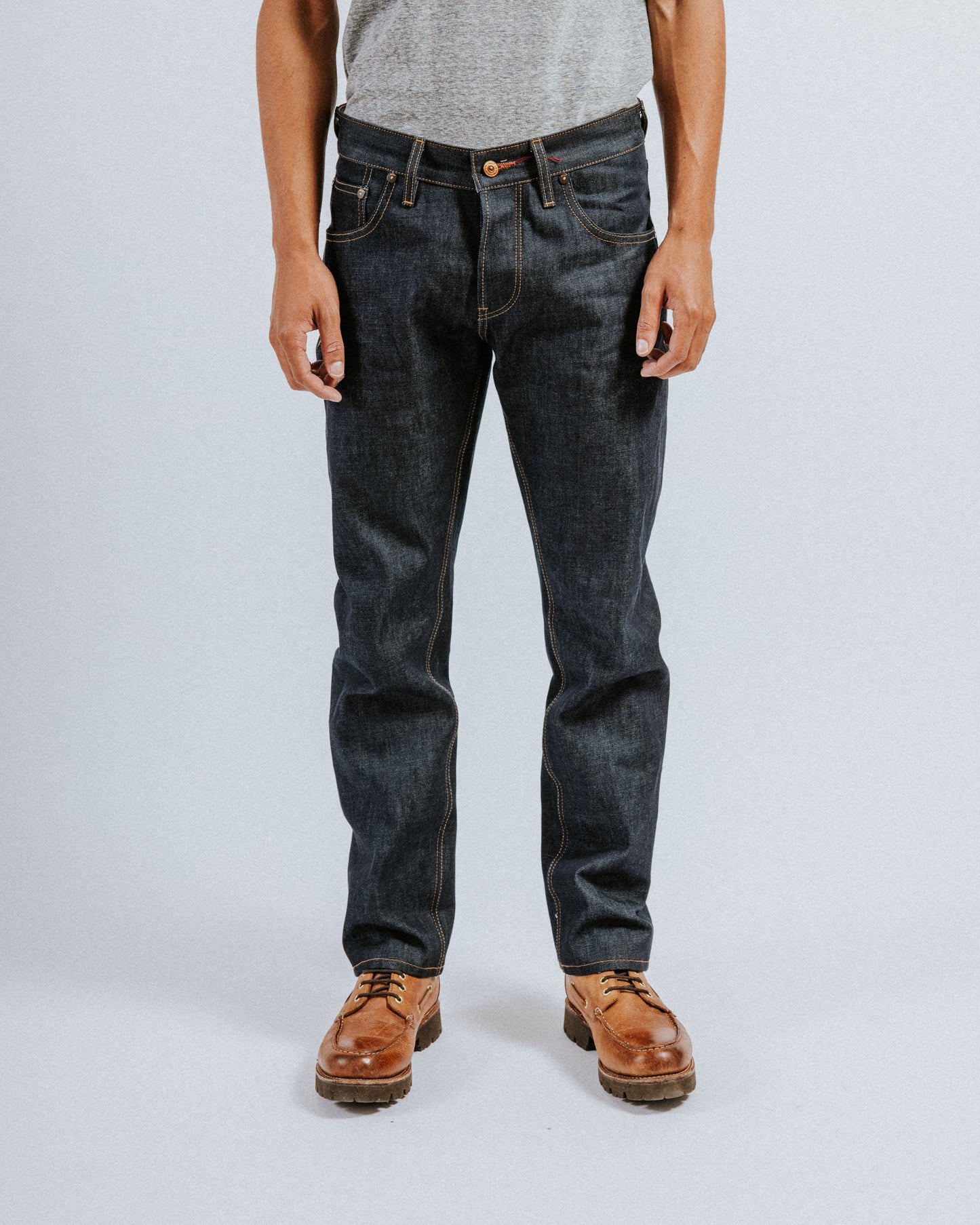 The V-Fit - Tapered - Organic Denim.