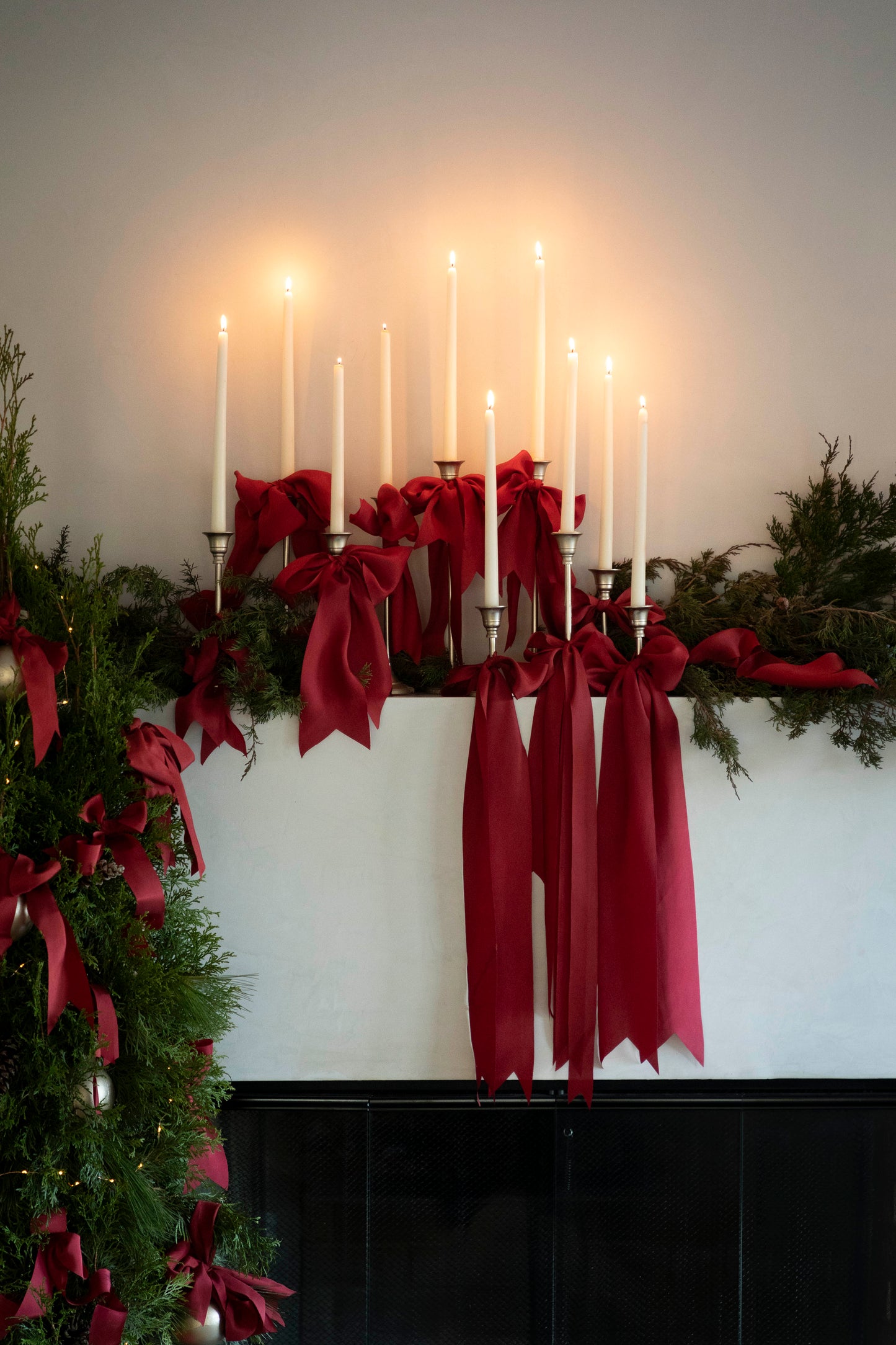 Holiday Red Silk Ribbon *read full description