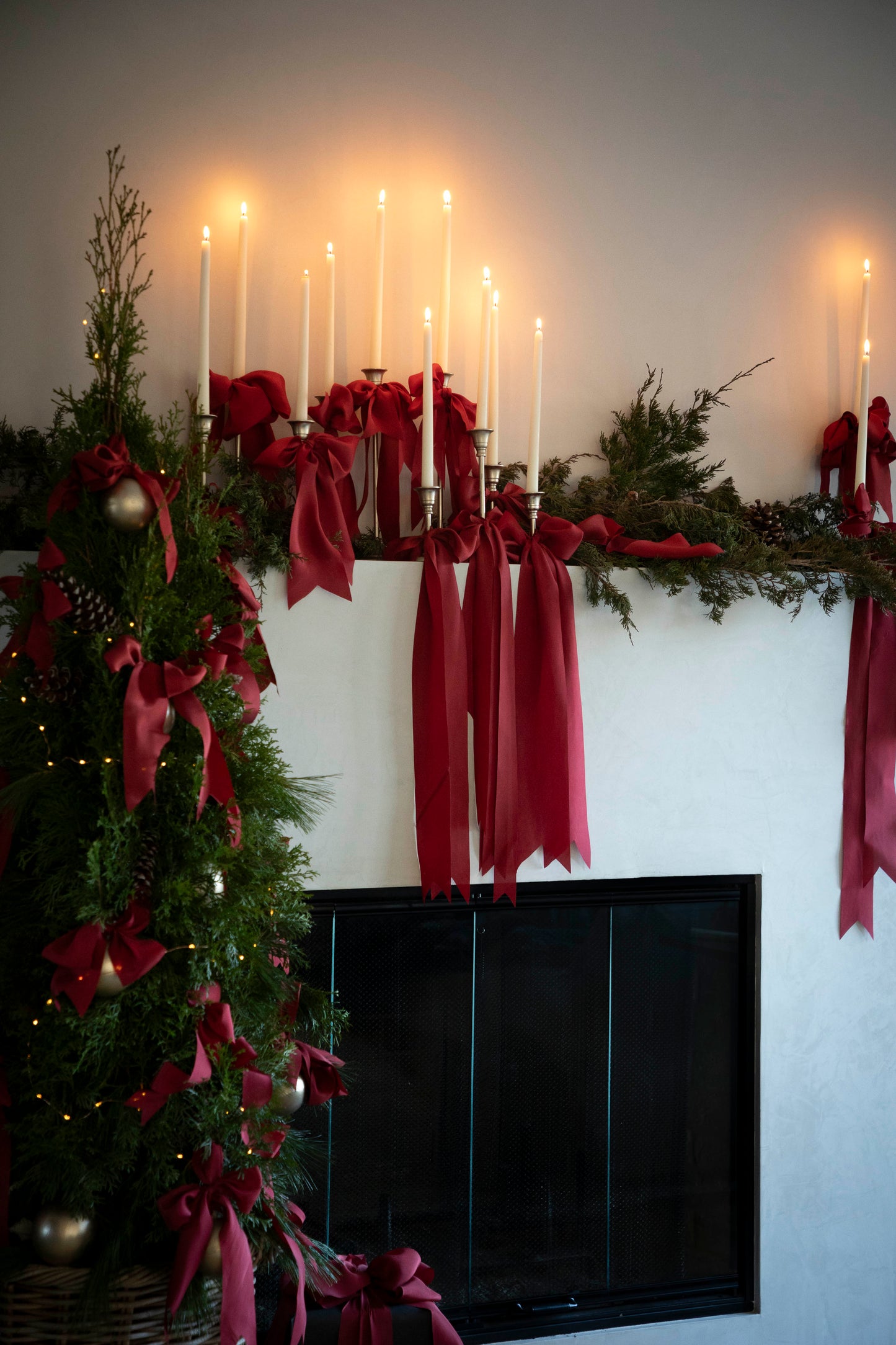 Holiday Red Silk Ribbon *read full description