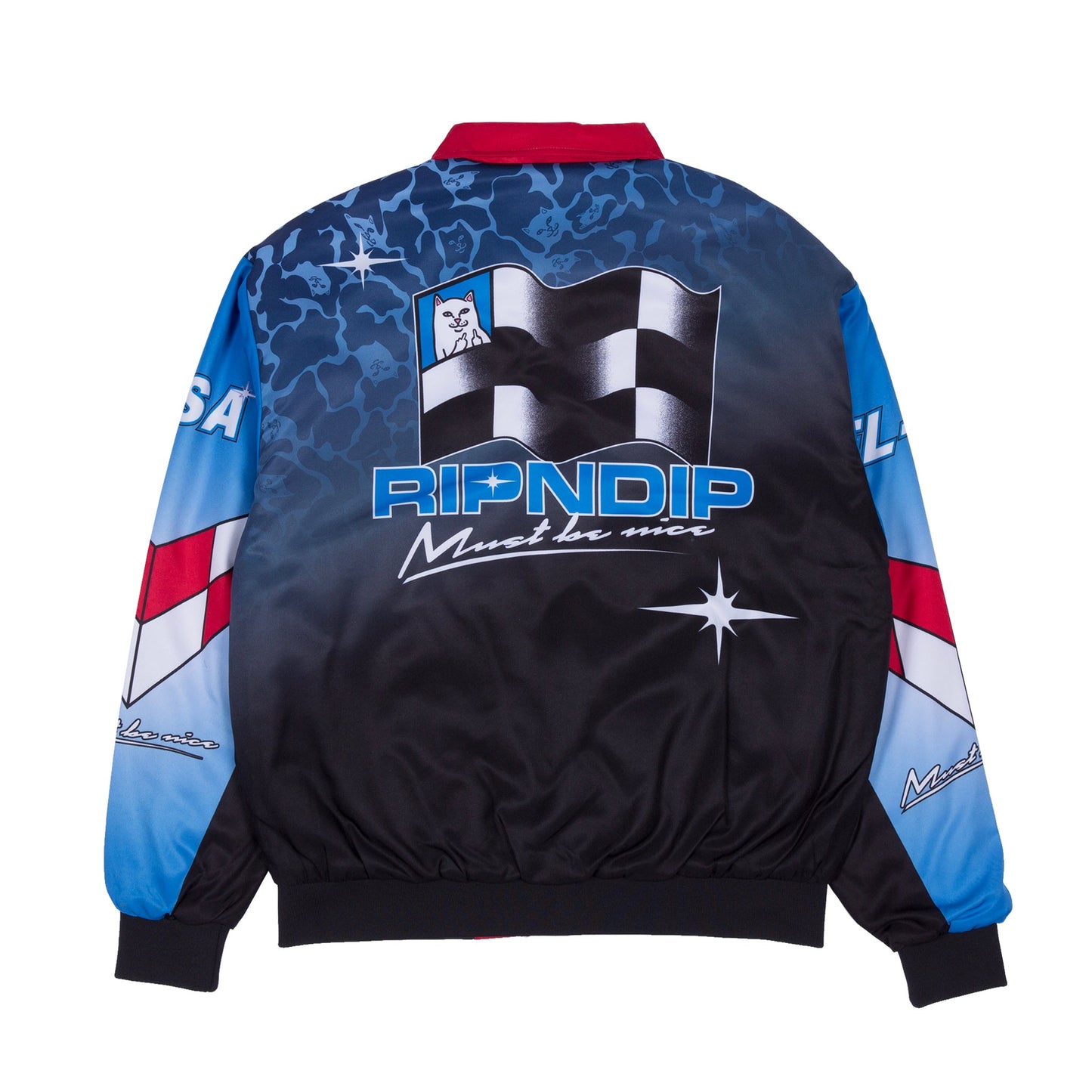 Nascar Nerm Puffy Racing Jacket (Multi)