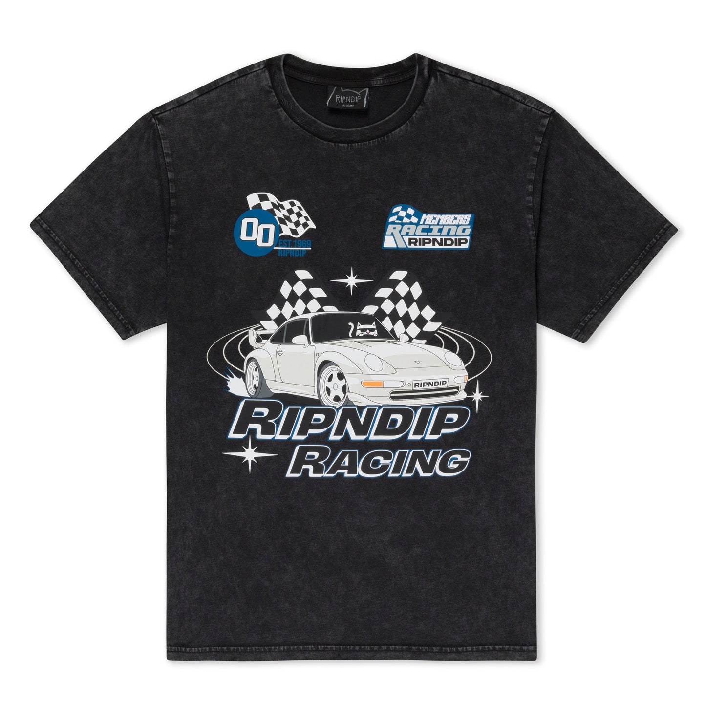 Ripnrace Tee (Black Wash)
