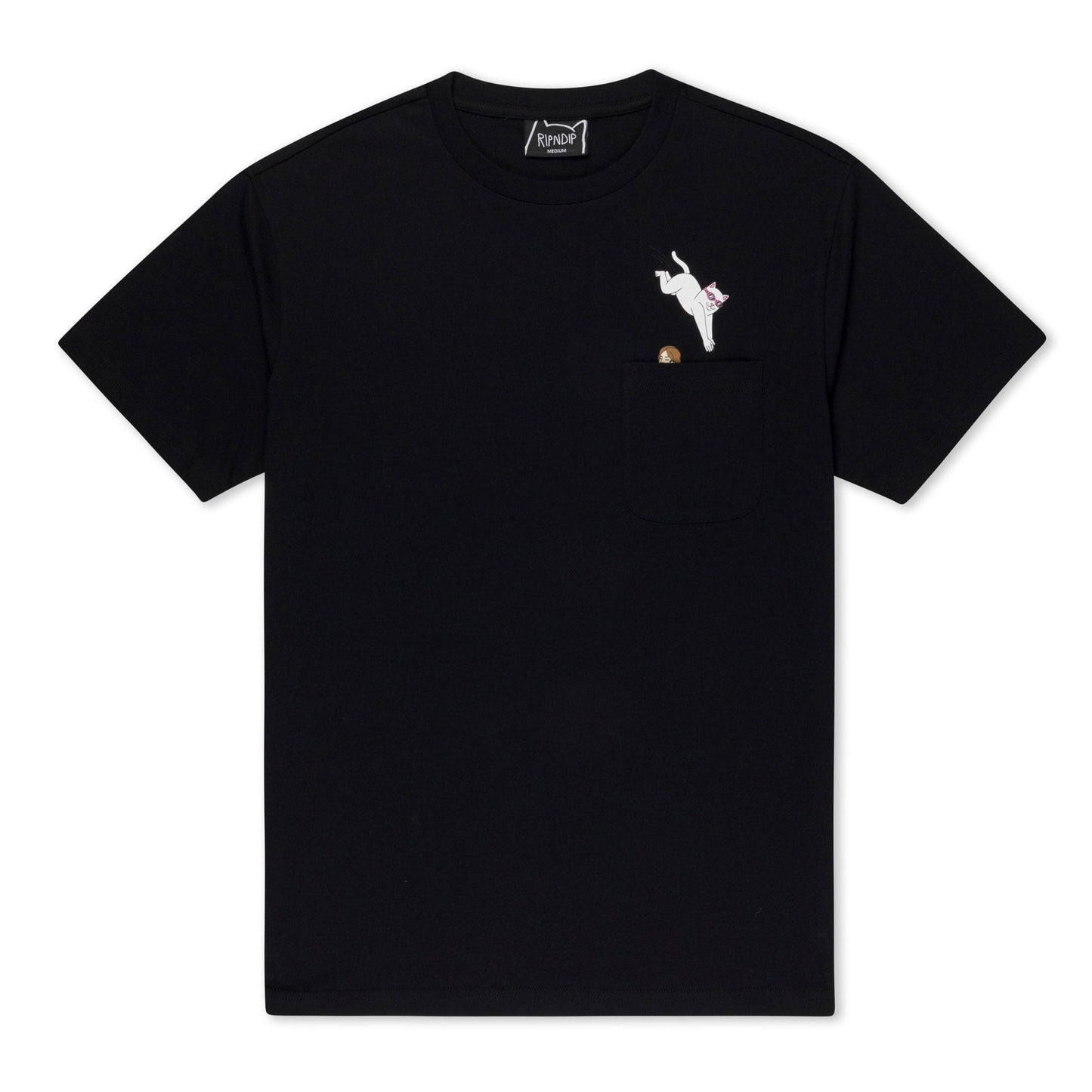 Jumpin In Pocket Tee (Black)
