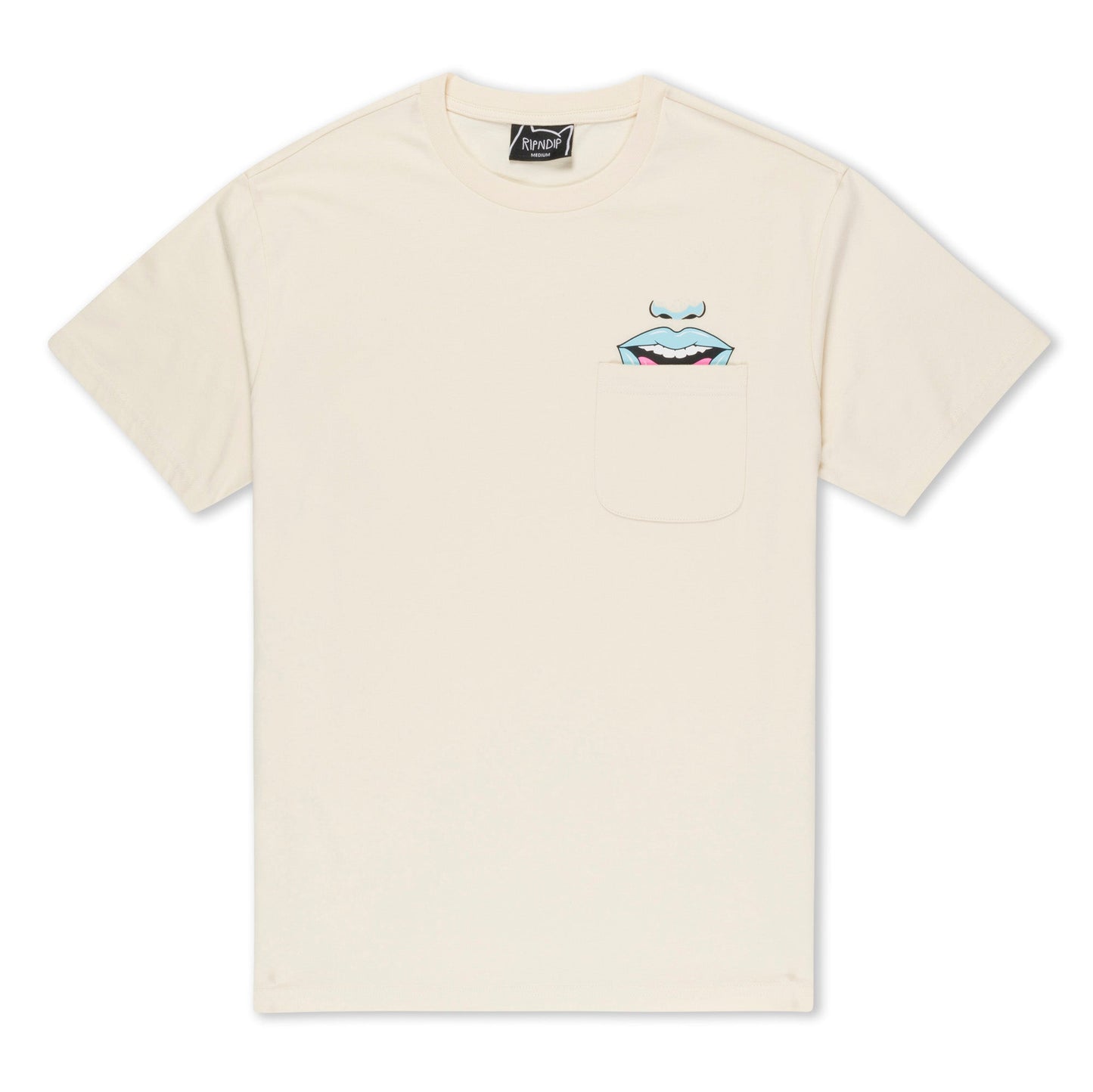 Take Your Meds Pocket Tee (Natural)
