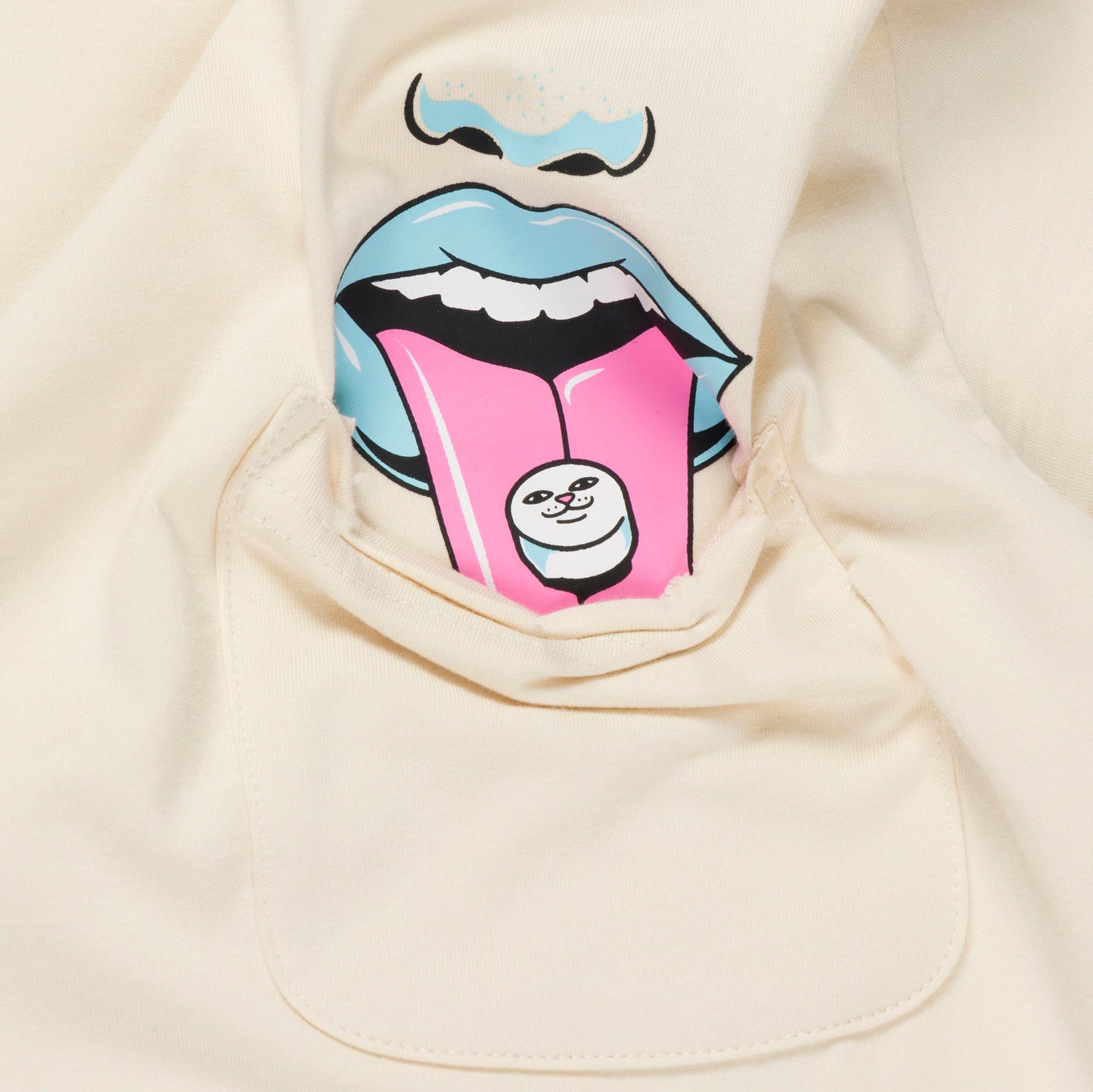 Take Your Meds Pocket Tee (Natural)