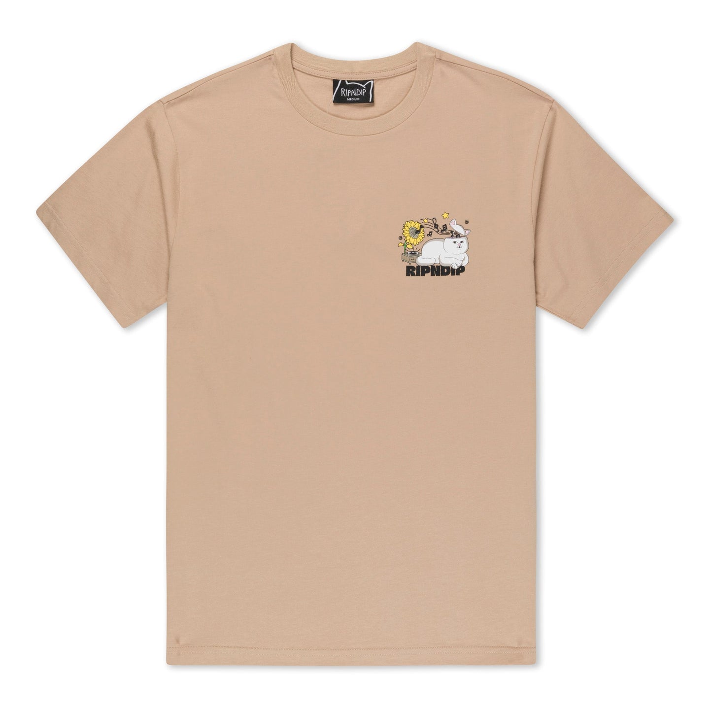 No Music No Life Tee (Almond)