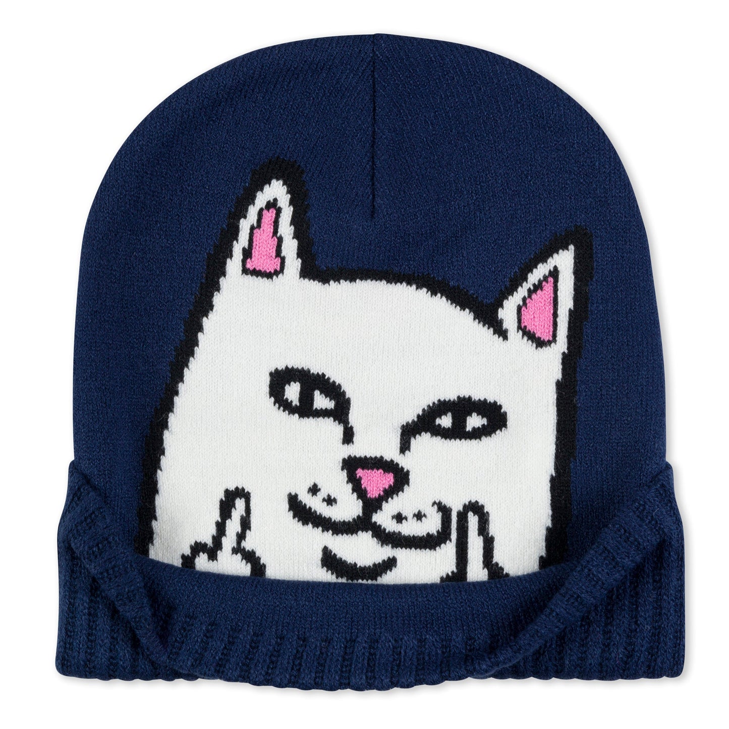 Peeking Nermal Beanie (Dark Slate)