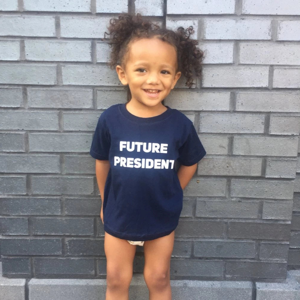 Future President Onesie + Toddler Tee