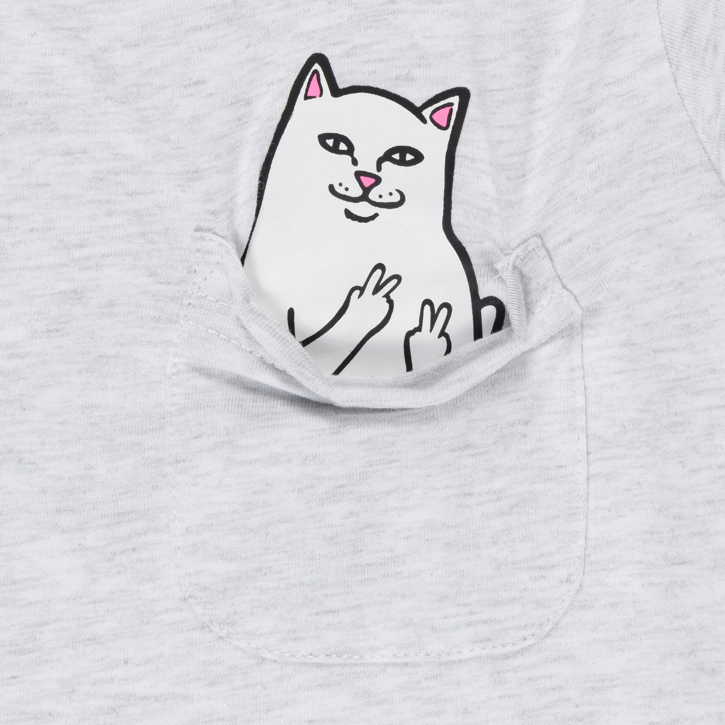 Lord Nermal Kid Peace tee (Ash Heather)