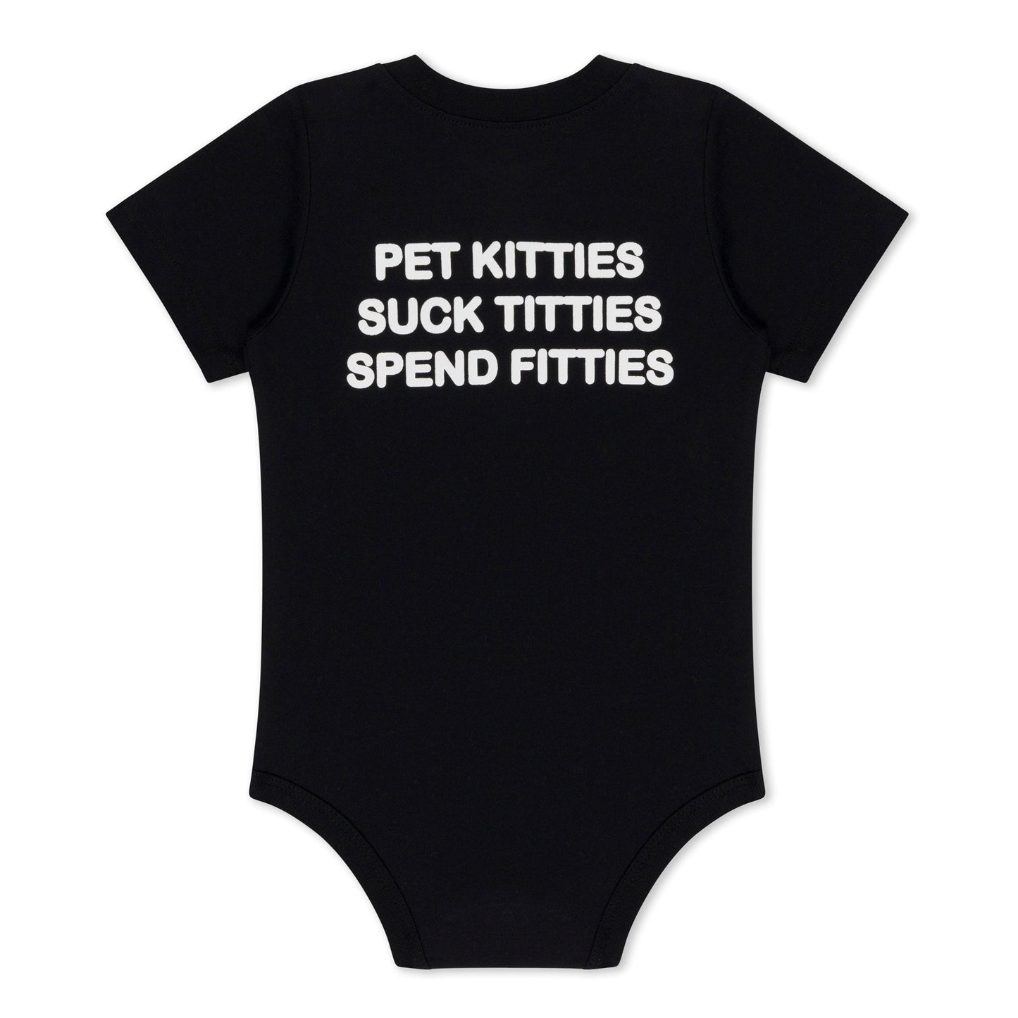 Pet Kitties Onesie (Black)