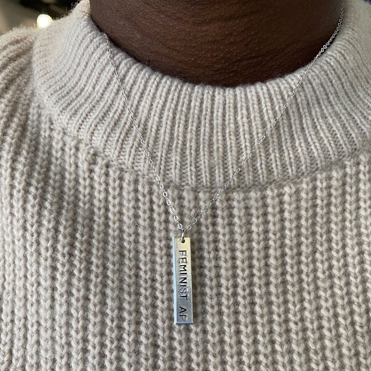 Feminist AF Necklace