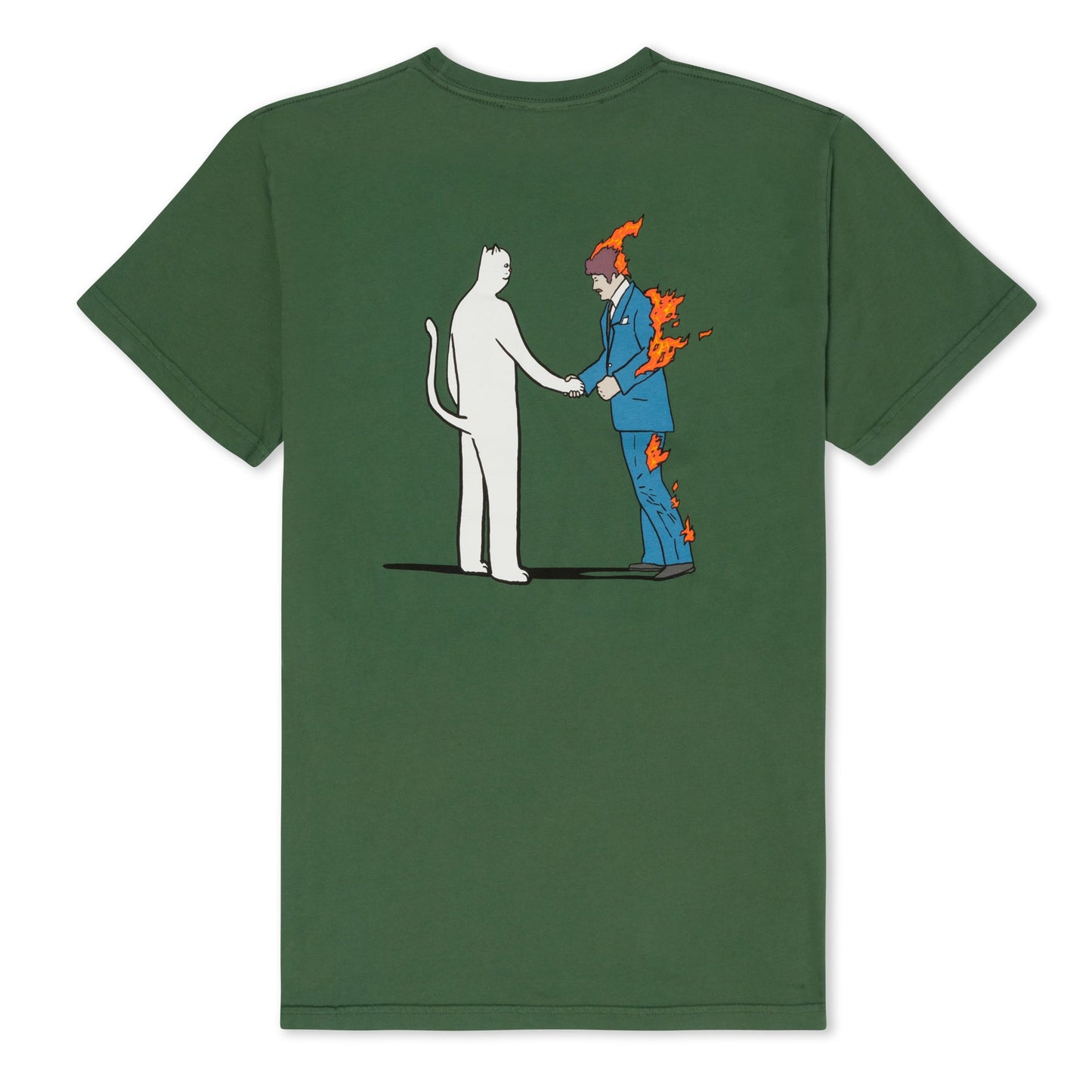 Burn Tee (Olive)
