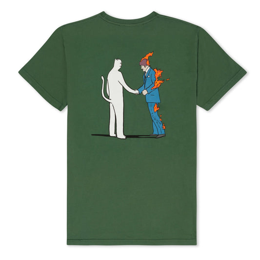 Burn Tee (Olive)