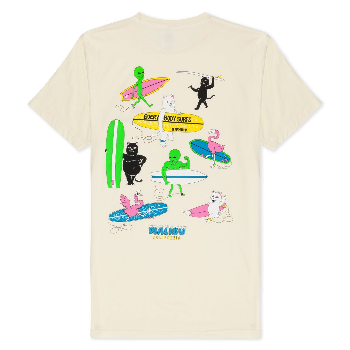 Everybody Surfs Tee (Natural)