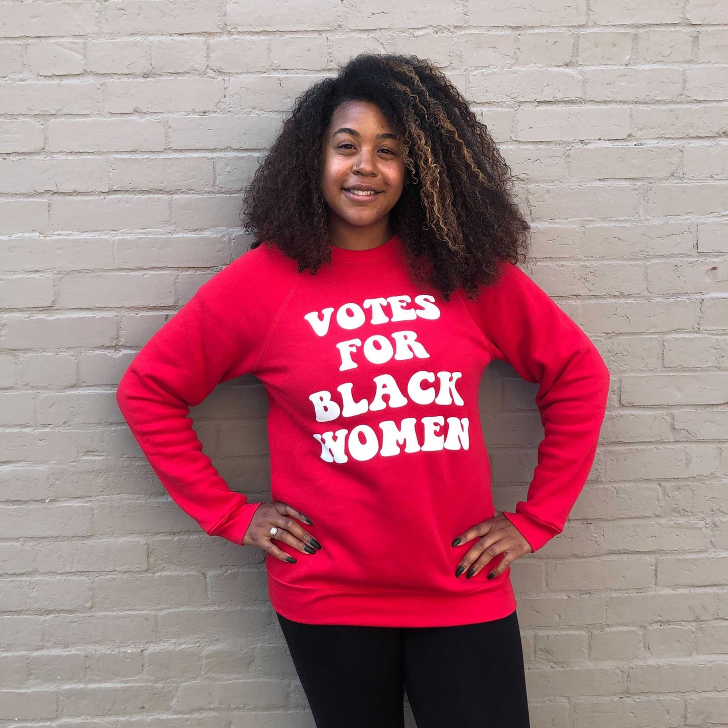Votes For Black Women Crewneck Sweatshirt