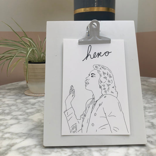 Anita Hill Is A Hero Postcard