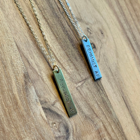 Feminist AF Necklace