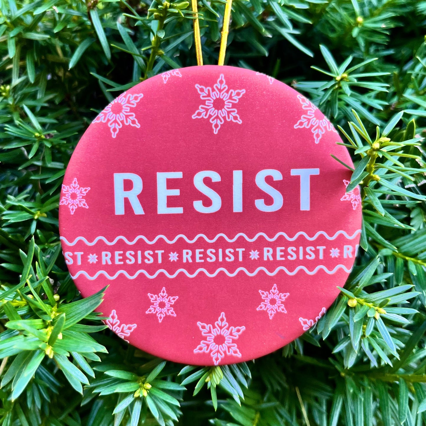 Ugly Sweater Holiday Ornament