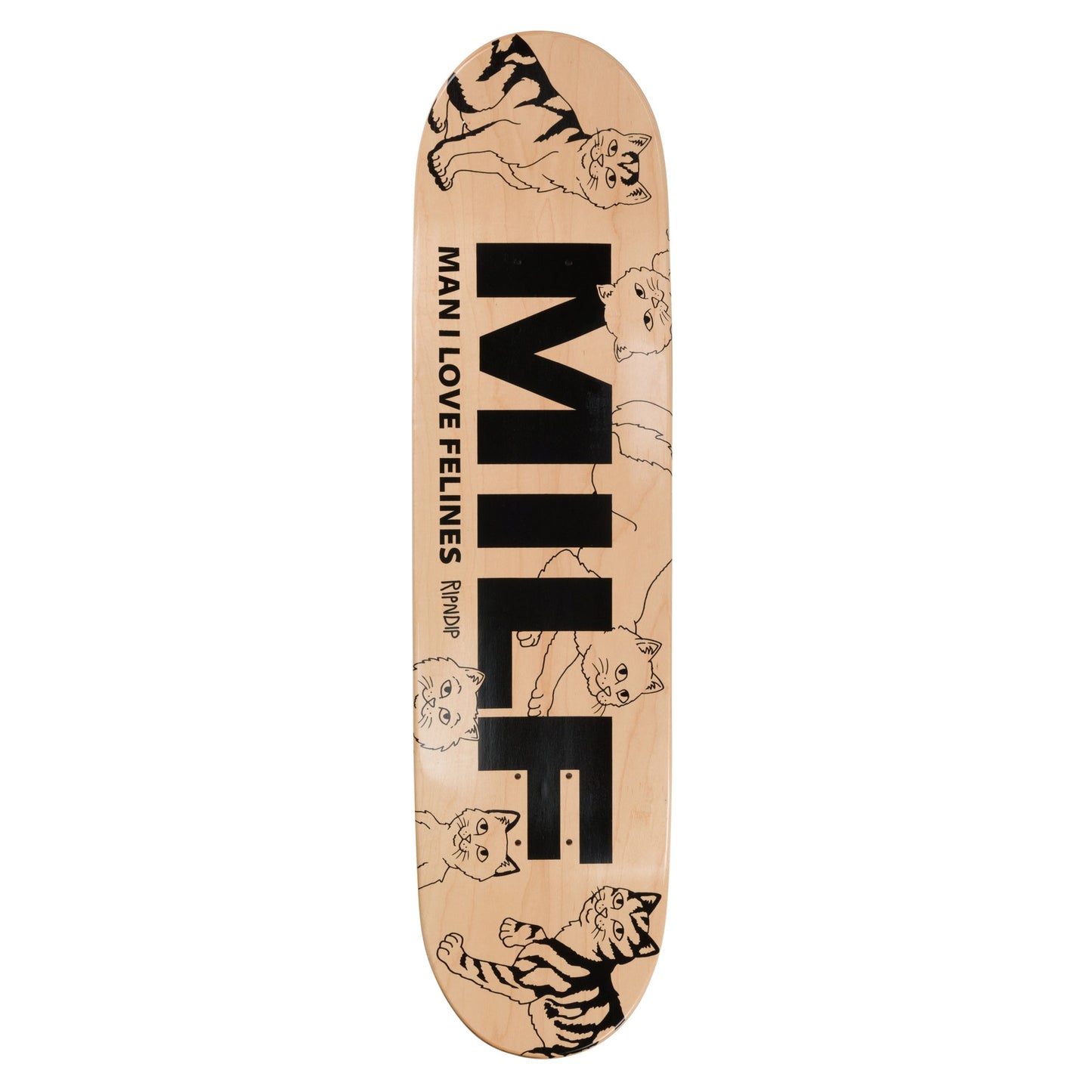 Man I Love Felines Board (Black)