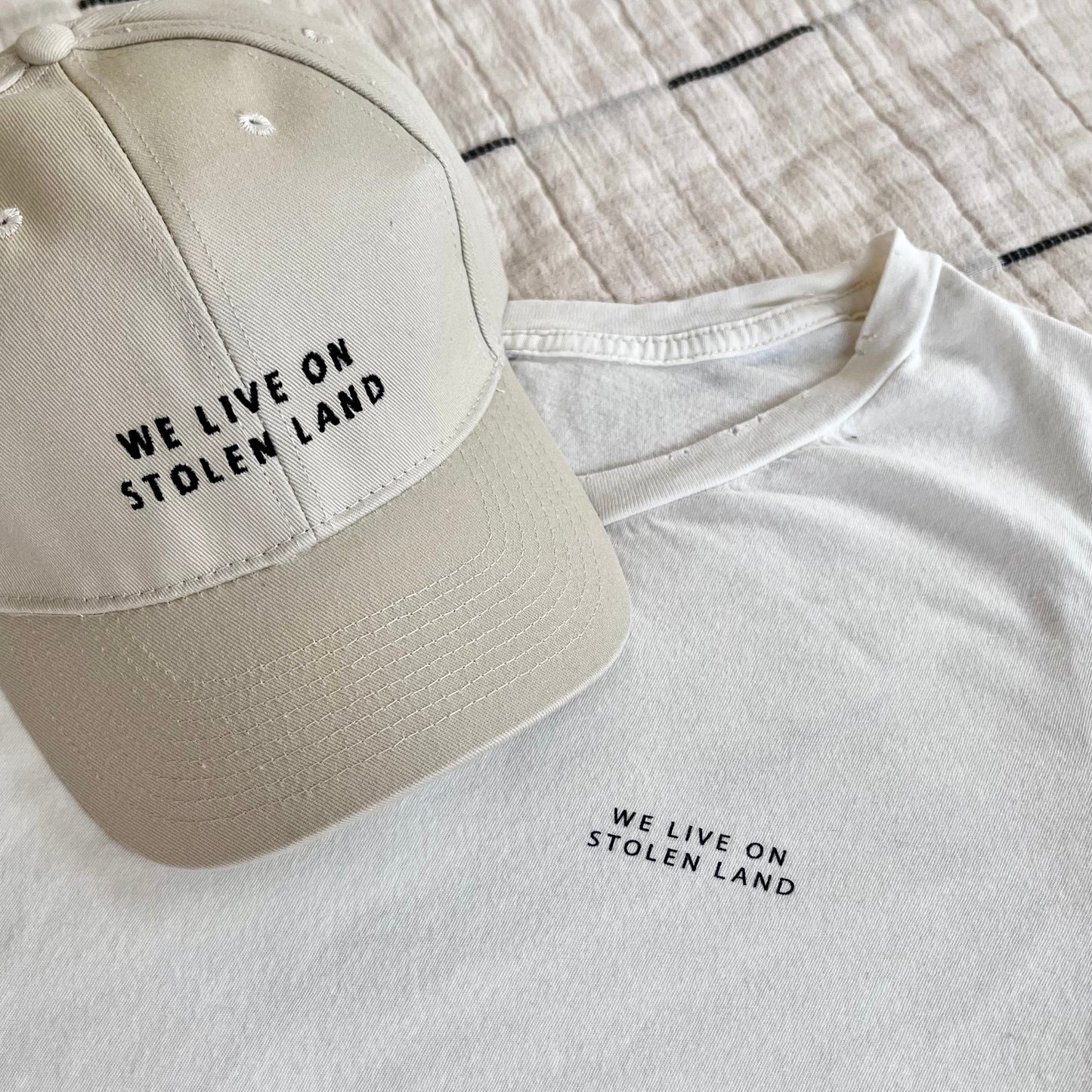 We Live On Stolen Land Cap