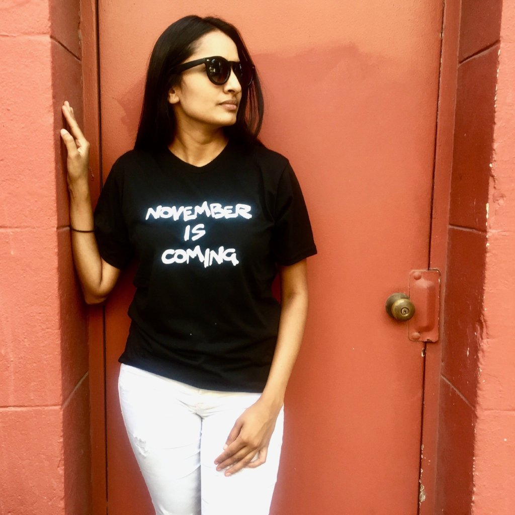 November Is Coming Unisex Tee