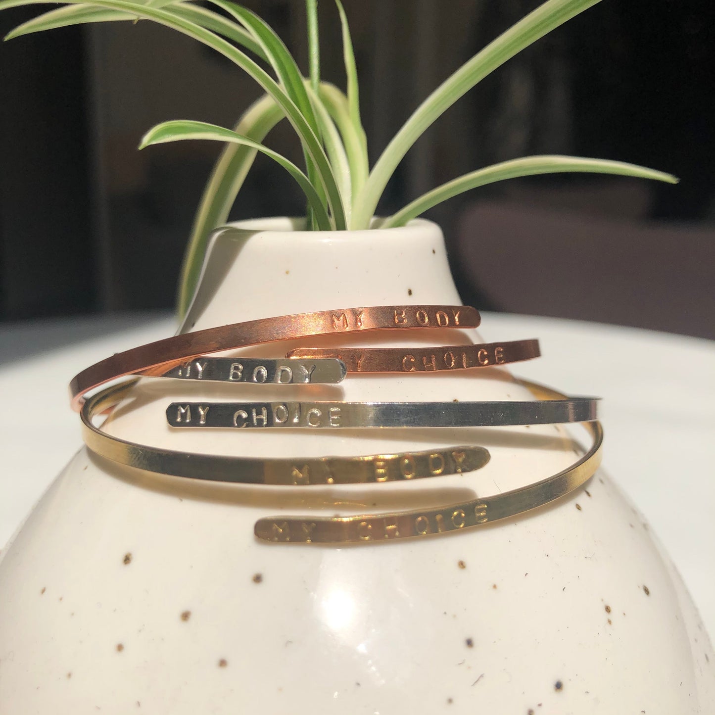 My Body My Choice Wrap Bracelet