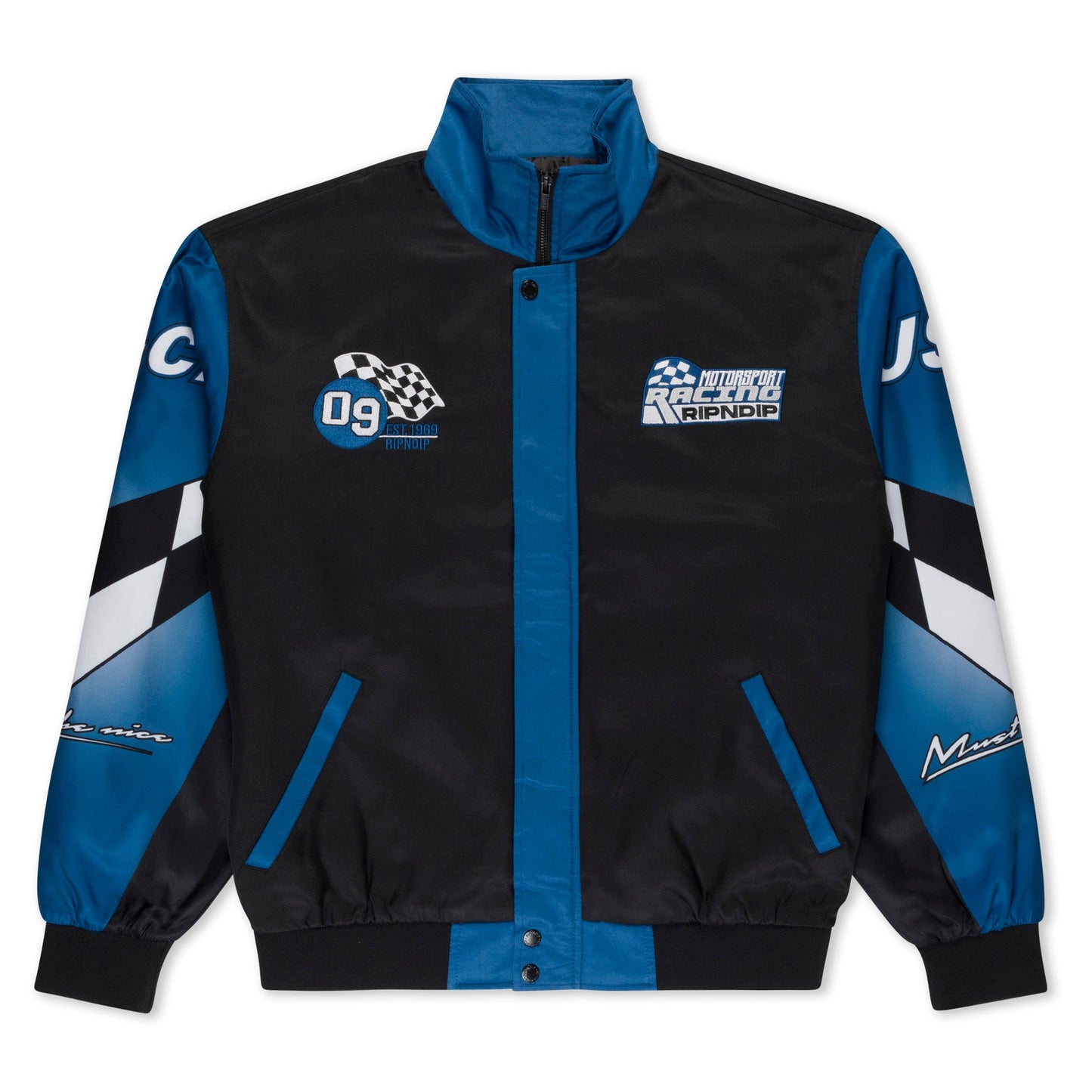 Ripnrace Jacket (Black/Blue)
