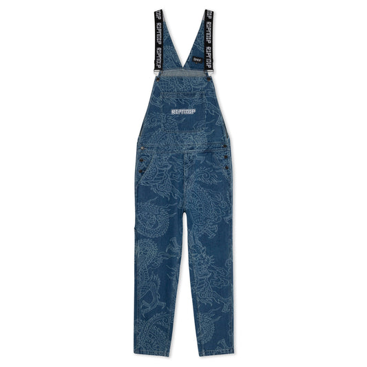 Haku Denim Overalls (Dark Wash)
