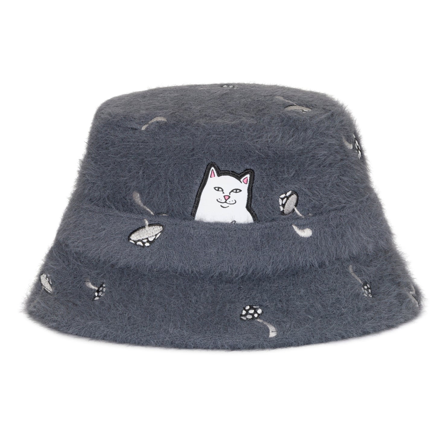 Lord Nermal Euphoria Sherpa Bucket Hat (Charcoal)