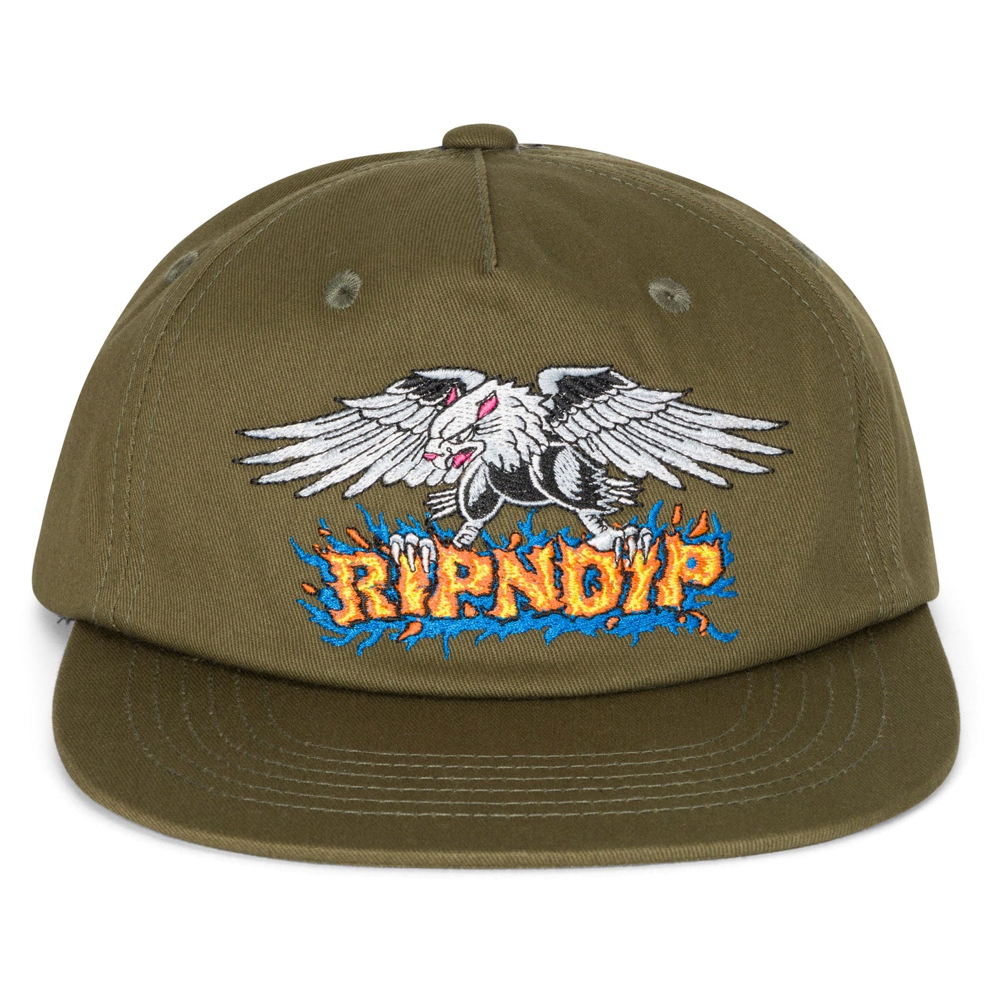 Birdy Snapback (Dark Olive)