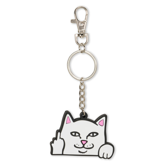Lord Nermal Rubber Key Chain (White)