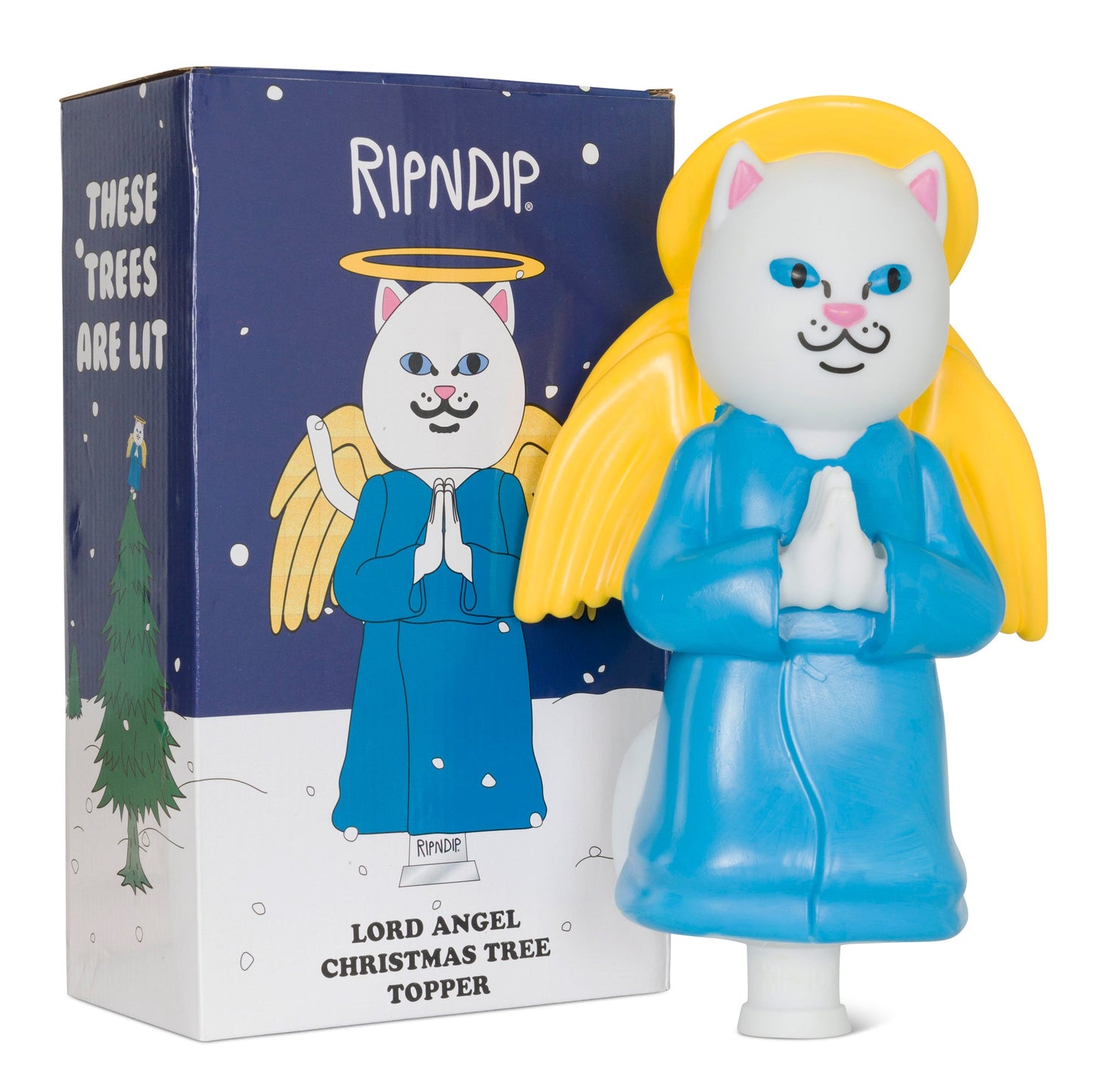 Lord Angel Christmas Tree Topper (White)