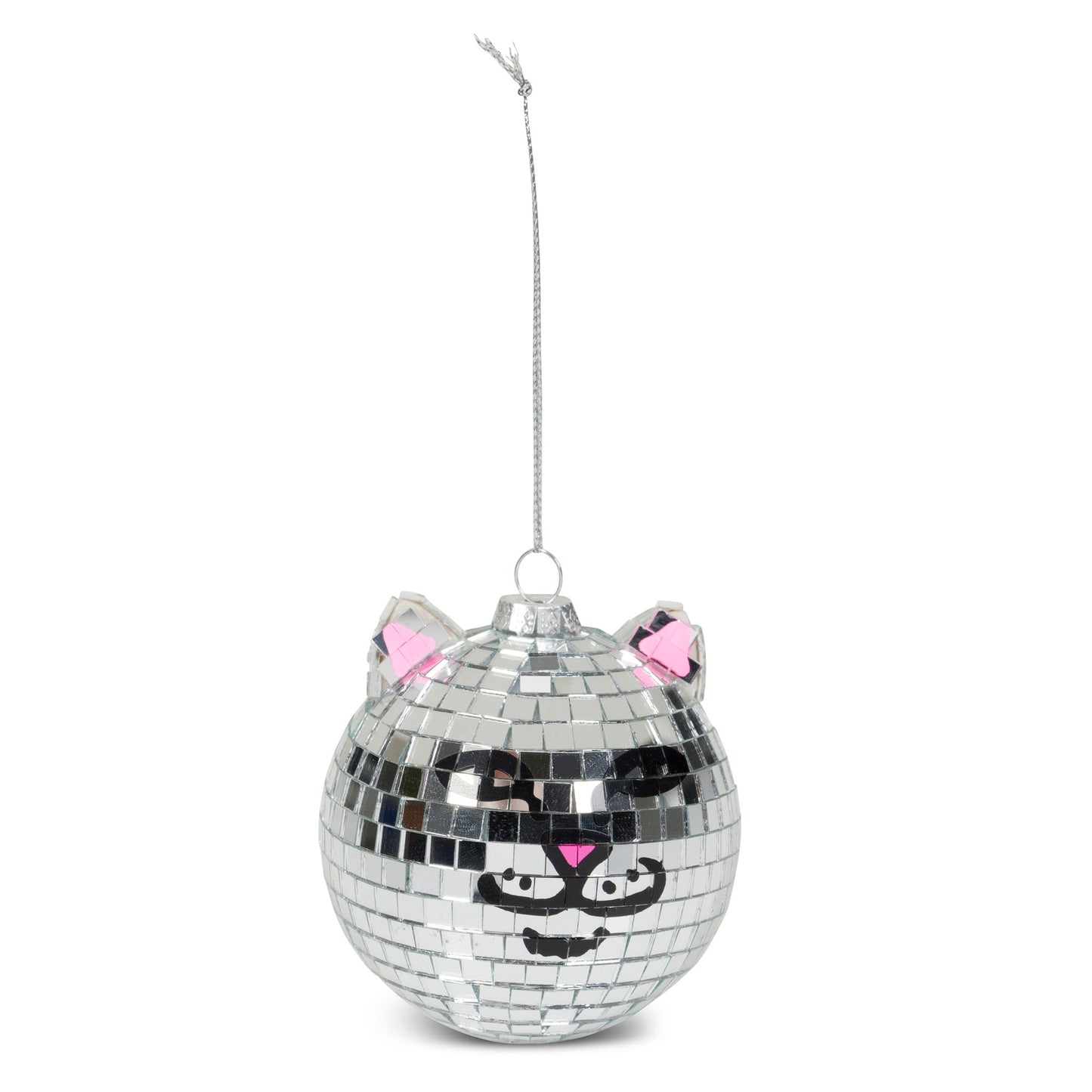 Nermal Disco Ornament  (Silver)