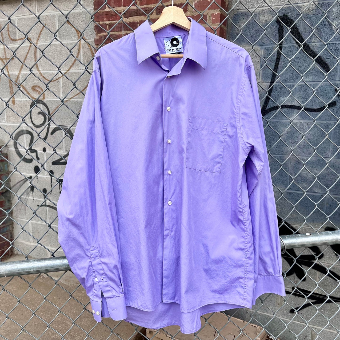 Cool Tones Ban Guns Not Drag Upcycled Button Down