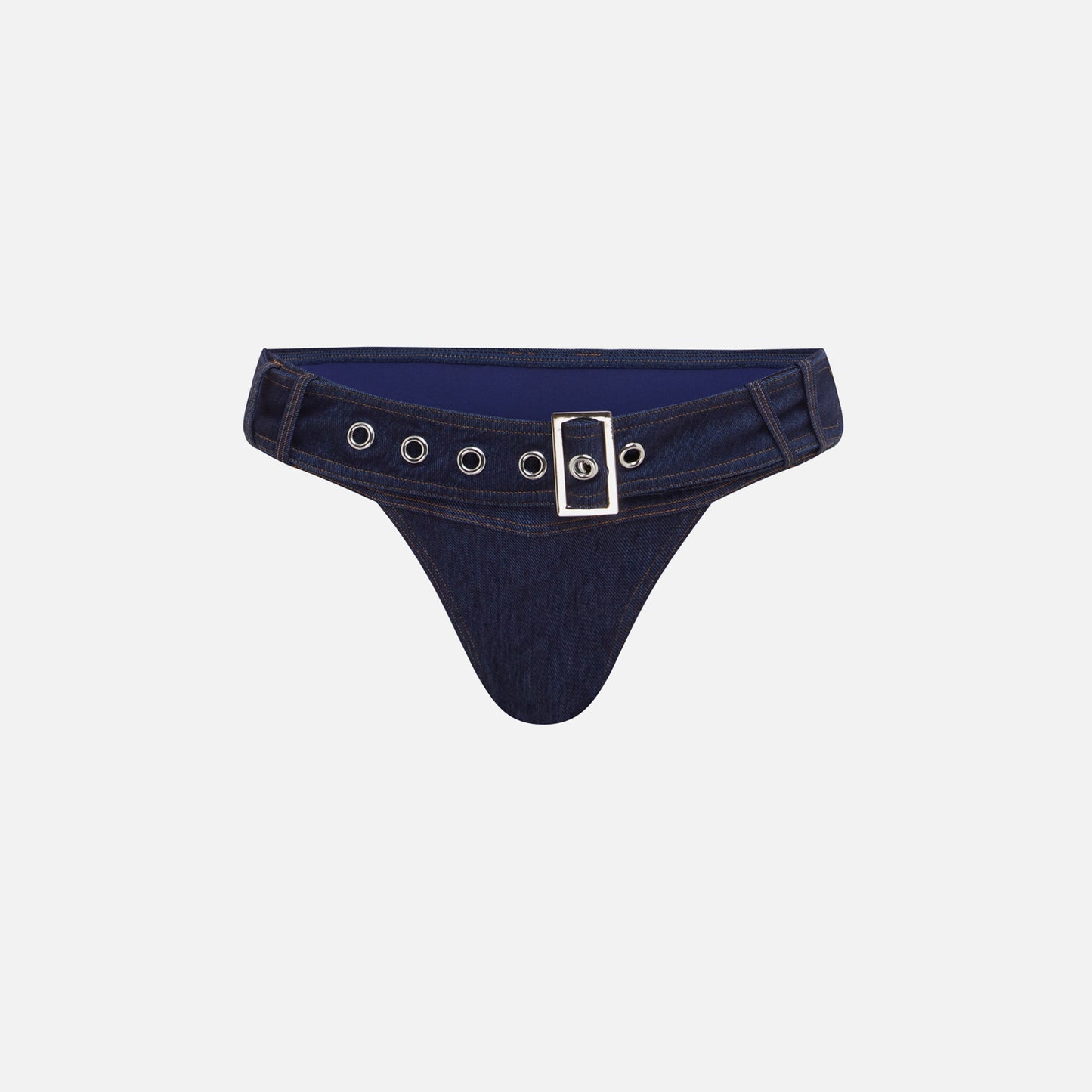 It's Now Cool The Buckle Pant Bikini - Hot Rod
