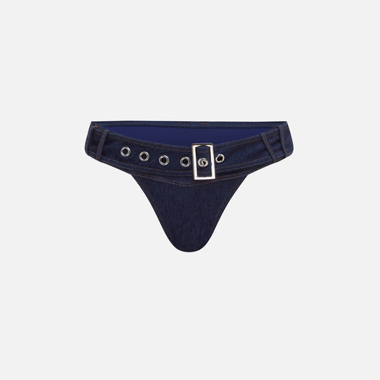 It's Now Cool The Buckle Pant Bikini - Hot Rod