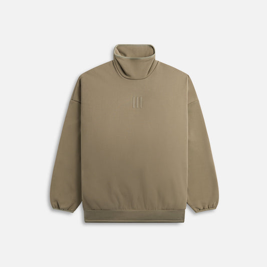 adidas x Fear of God Athletics Cotton Fleece Mock Neck - Clay