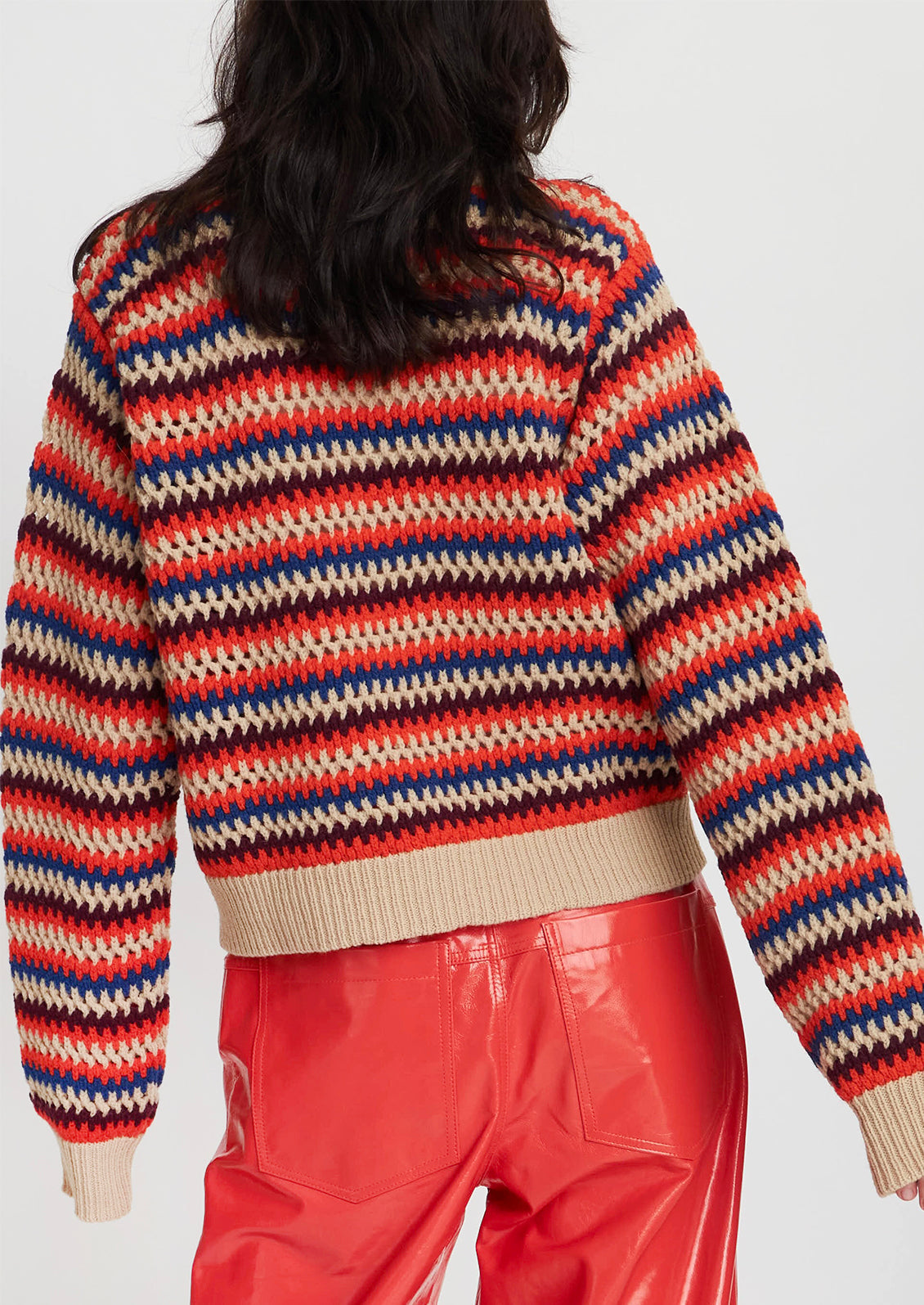 Multicolor Sweater in Italian Wool