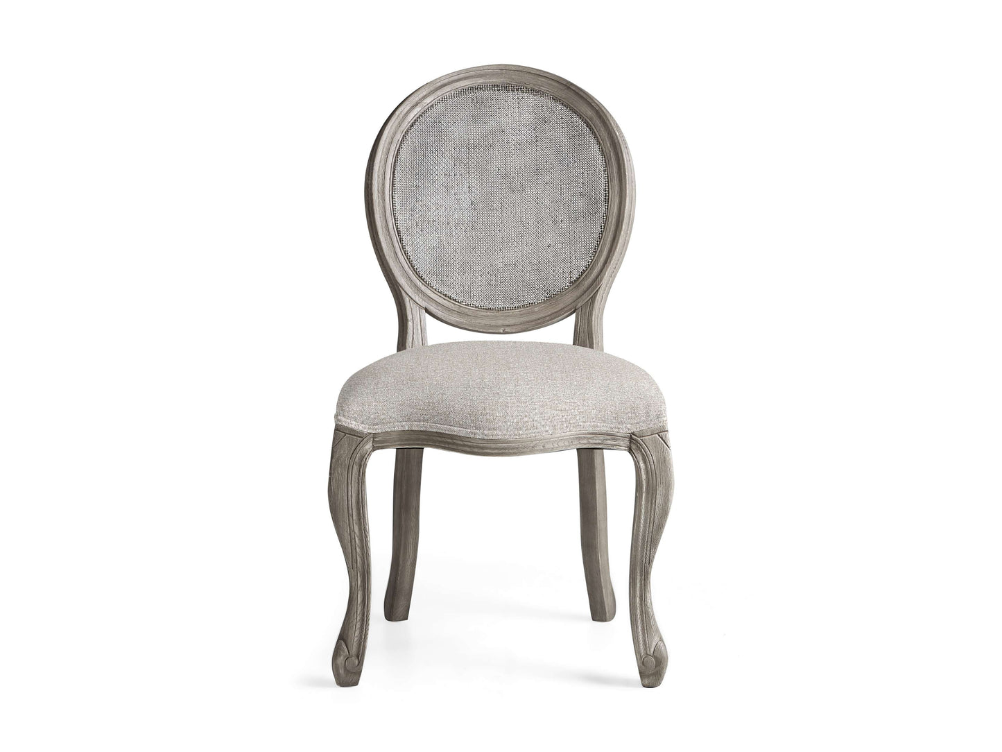 Margot Cane Back Dining Chair in Stone Vintage