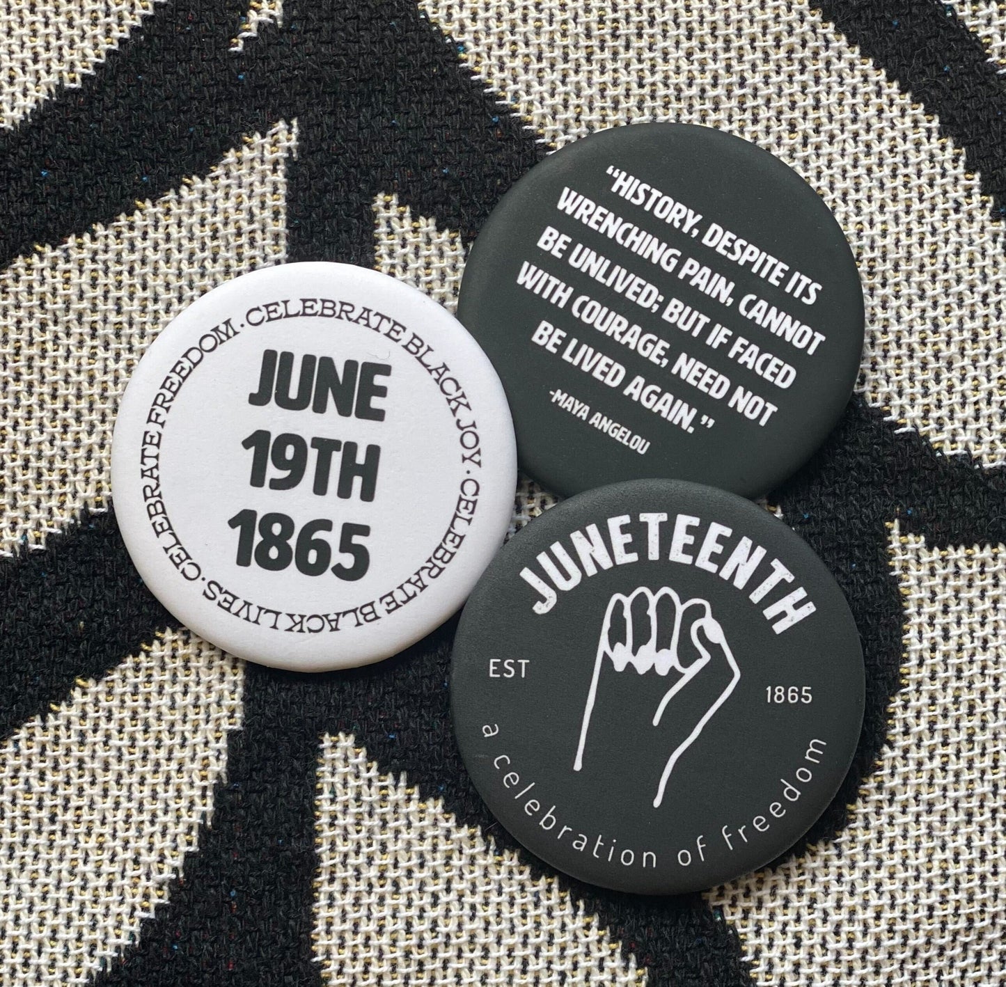 Juneteenth Button