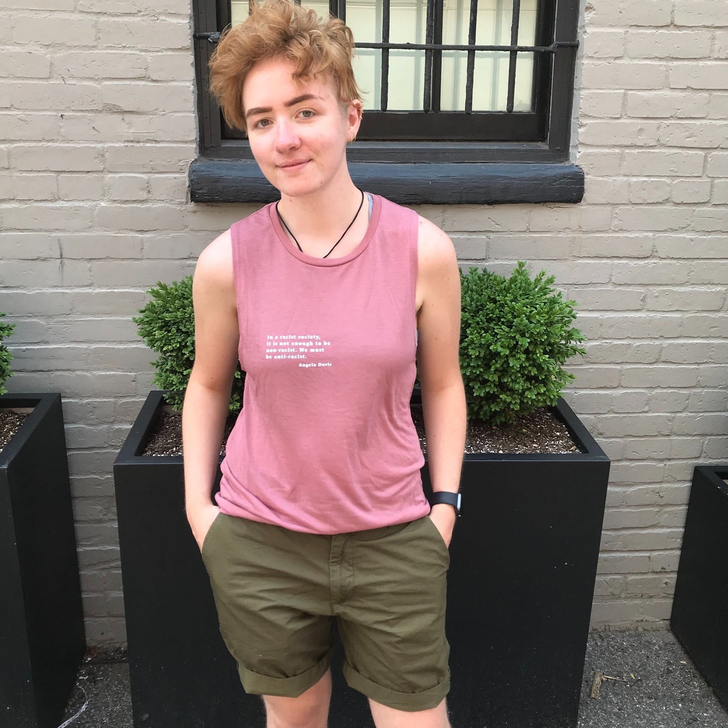 Angela Davis Quote Tank