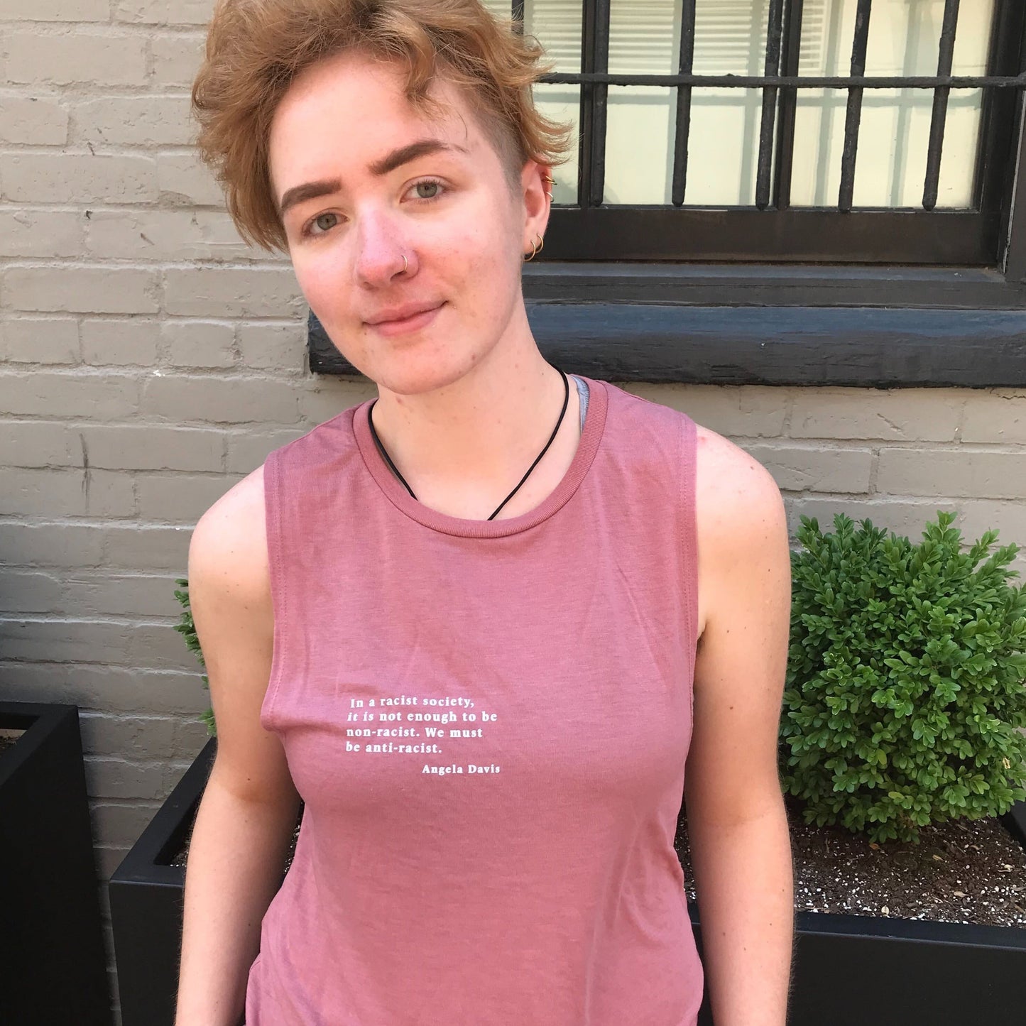Angela Davis Quote Tank