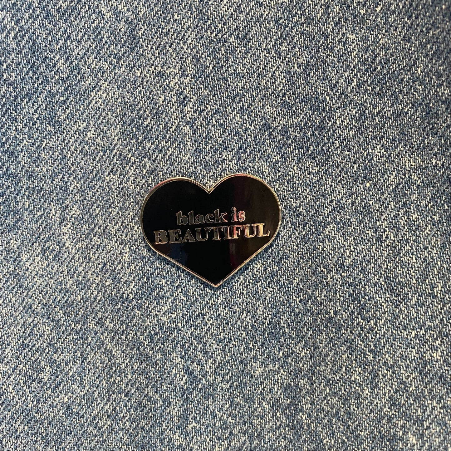 Black Is Beautiful Enamel Pin