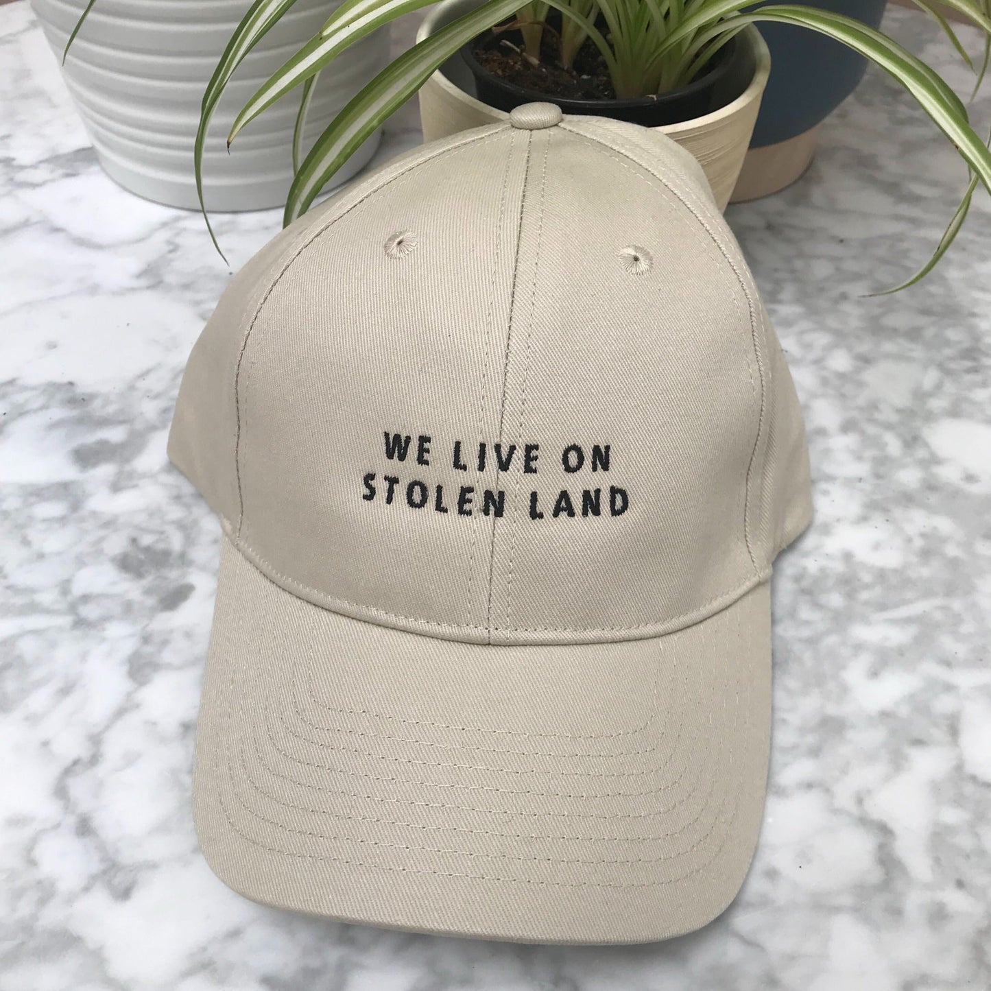 We Live On Stolen Land Cap