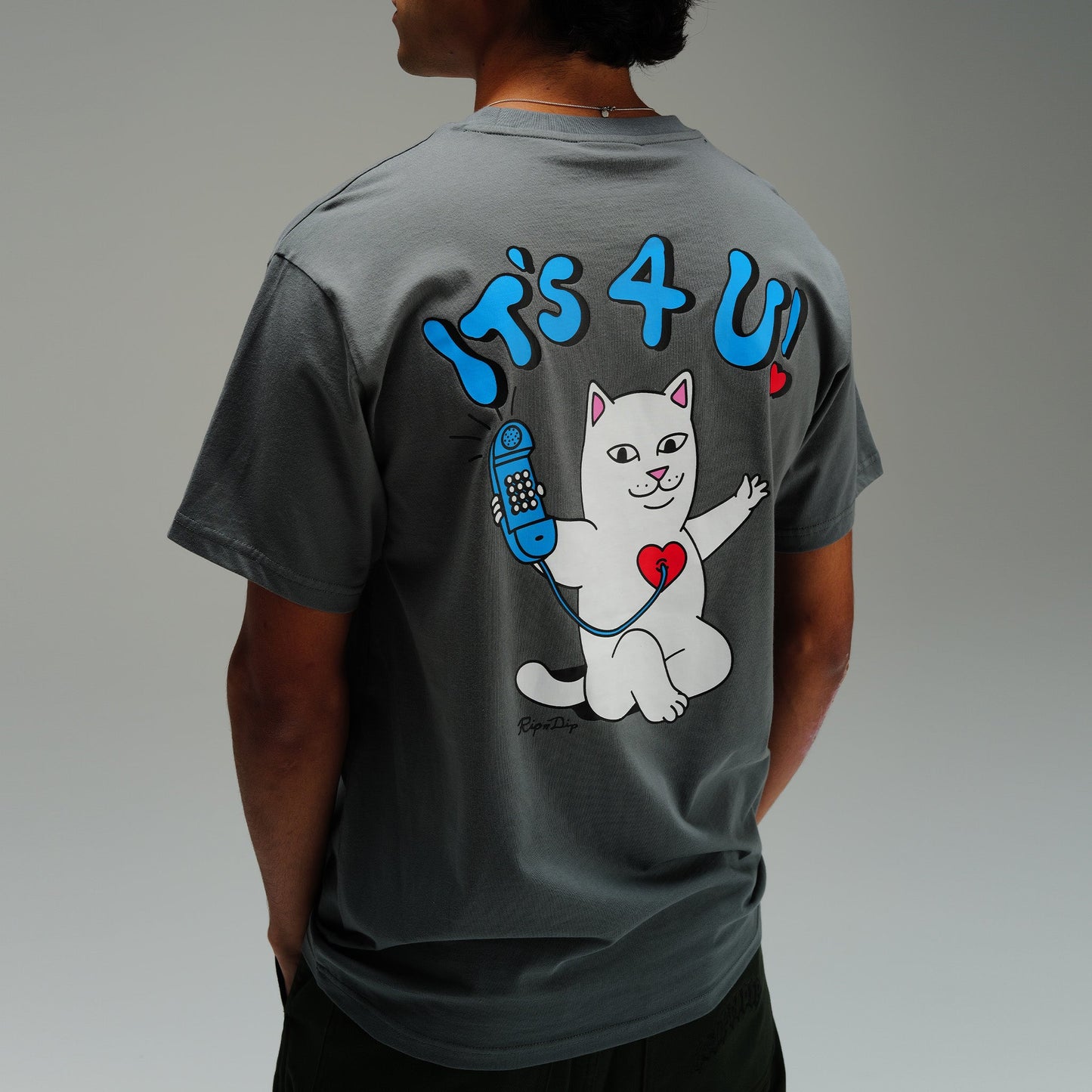 Its 4 U Tee (Charcoal)
