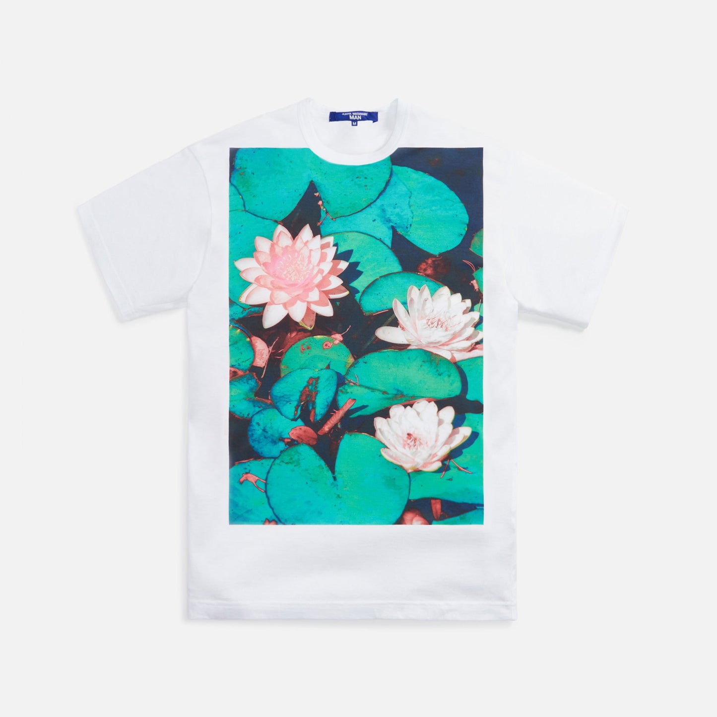 Junya Watanabe Man Cotton Jersey Print Tee - White