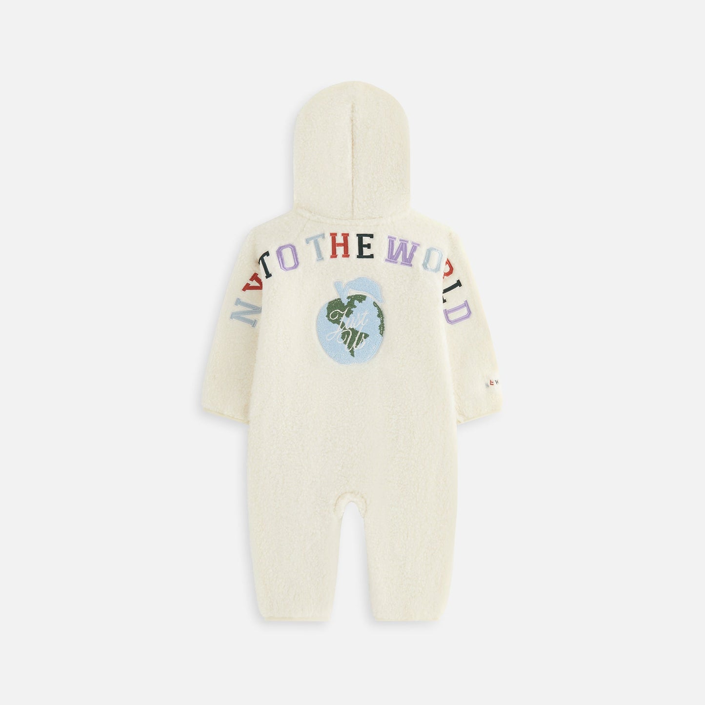 Kith Baby New York to the World Sherpa Coverall - Silk