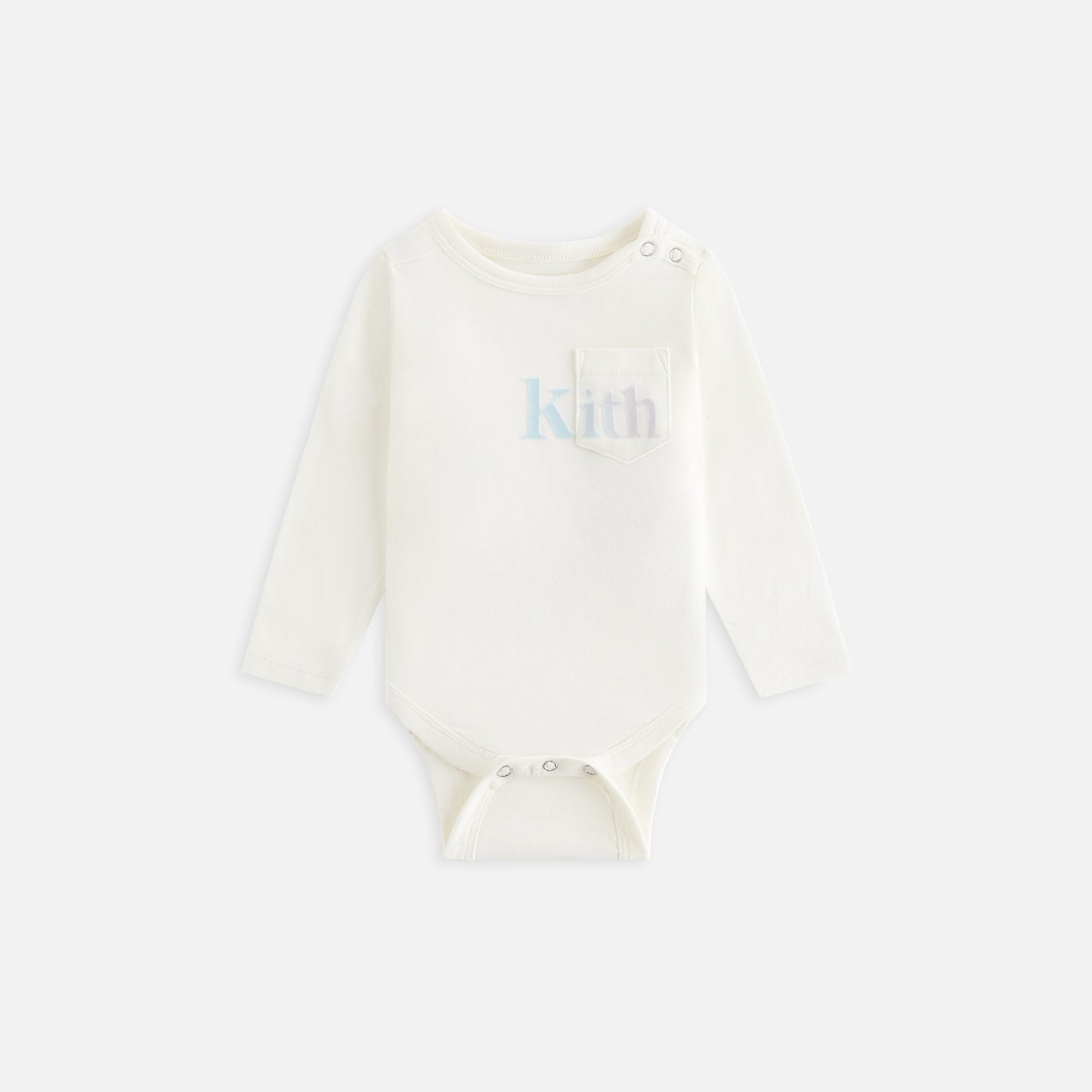 Kith Baby Long Sleeve Quinn Bodysuit - Silk