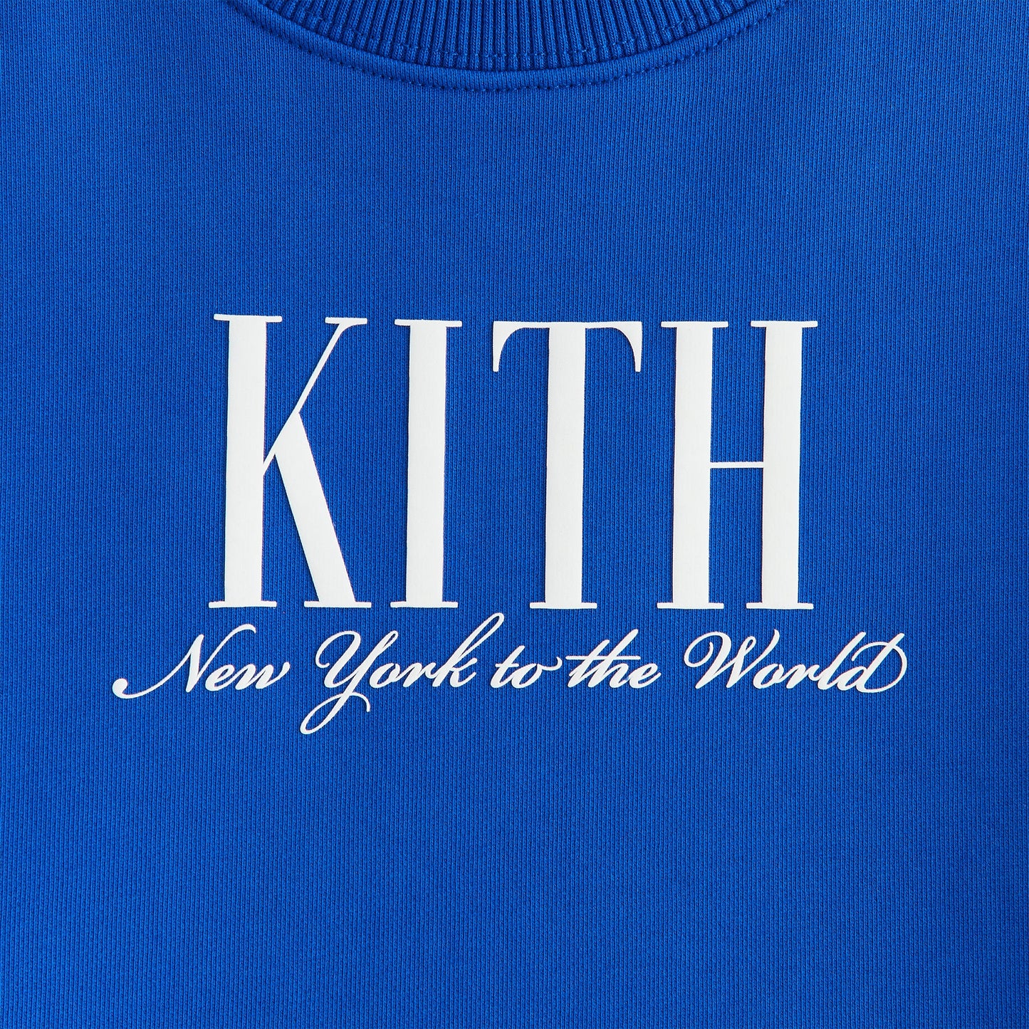 Kith Kids Logo Nelson Crewneck - Cyclone